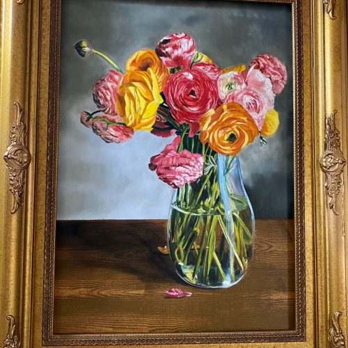 Cuadro FLores Valerija